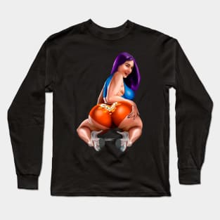 PIN UP MEGAMILF CRUSH Long Sleeve T-Shirt